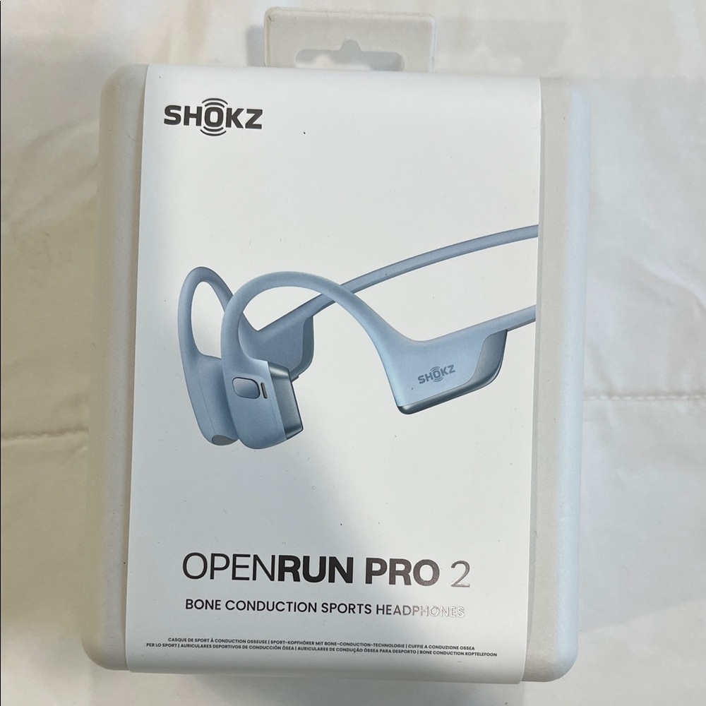 Shokz OpenRun Pro 2 Bone Conduction Sports Headphones - Blue